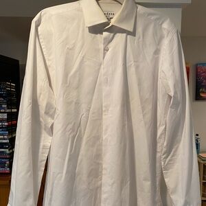 Modena White Slim Fit Shirt